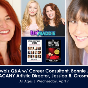 Zoom Showbiz Q&A w/ Hollywood Career Consultant, Bonnie J. Wallace and Artistic Director, Jessica R. Grosman