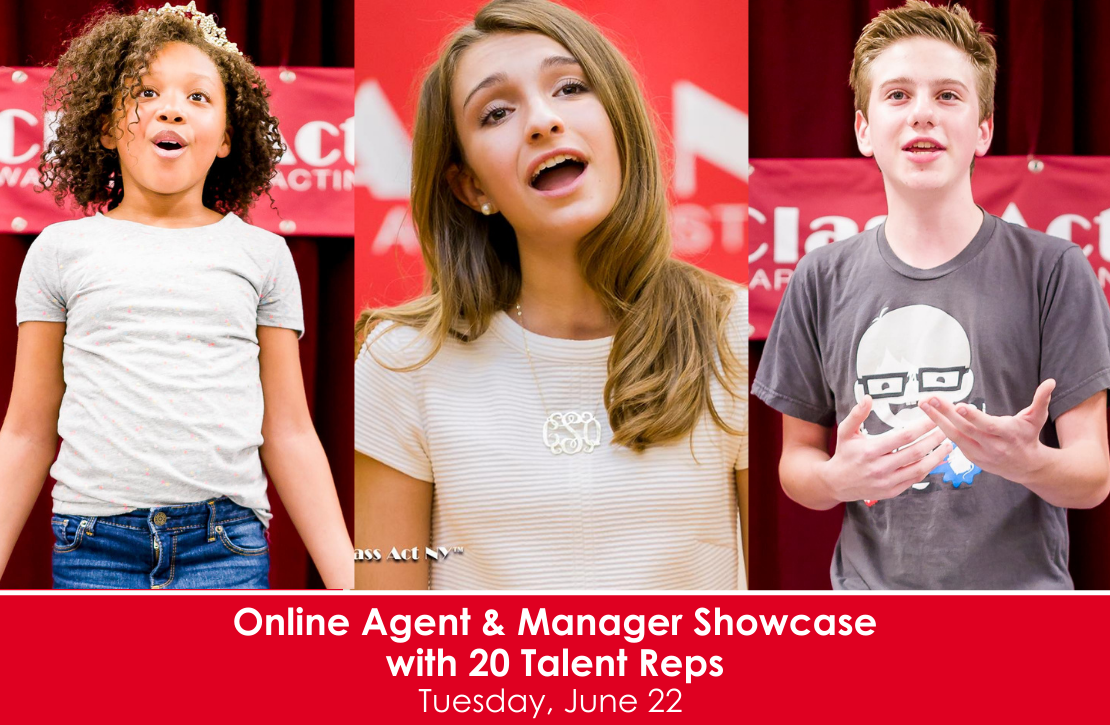 Agent Showcase - Film and TV Acting Classes and Auditions Workshops for  Adults, Kids in San Diego