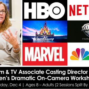L.A. Film & TV Associate Casting Director Robyn Owen’s Dramatic On-Camera Workshops