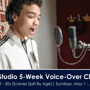 In-Studio 5-Week Voice-Over Class