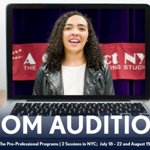 LIVE ZOOM AUDITIONS: The Pre-Professional Summer Programs